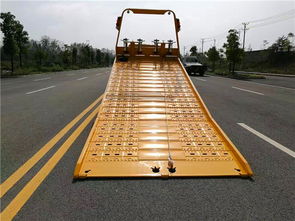 一拖二道路清障車 湖北專業(yè)救援拖車廠家的可靠保障